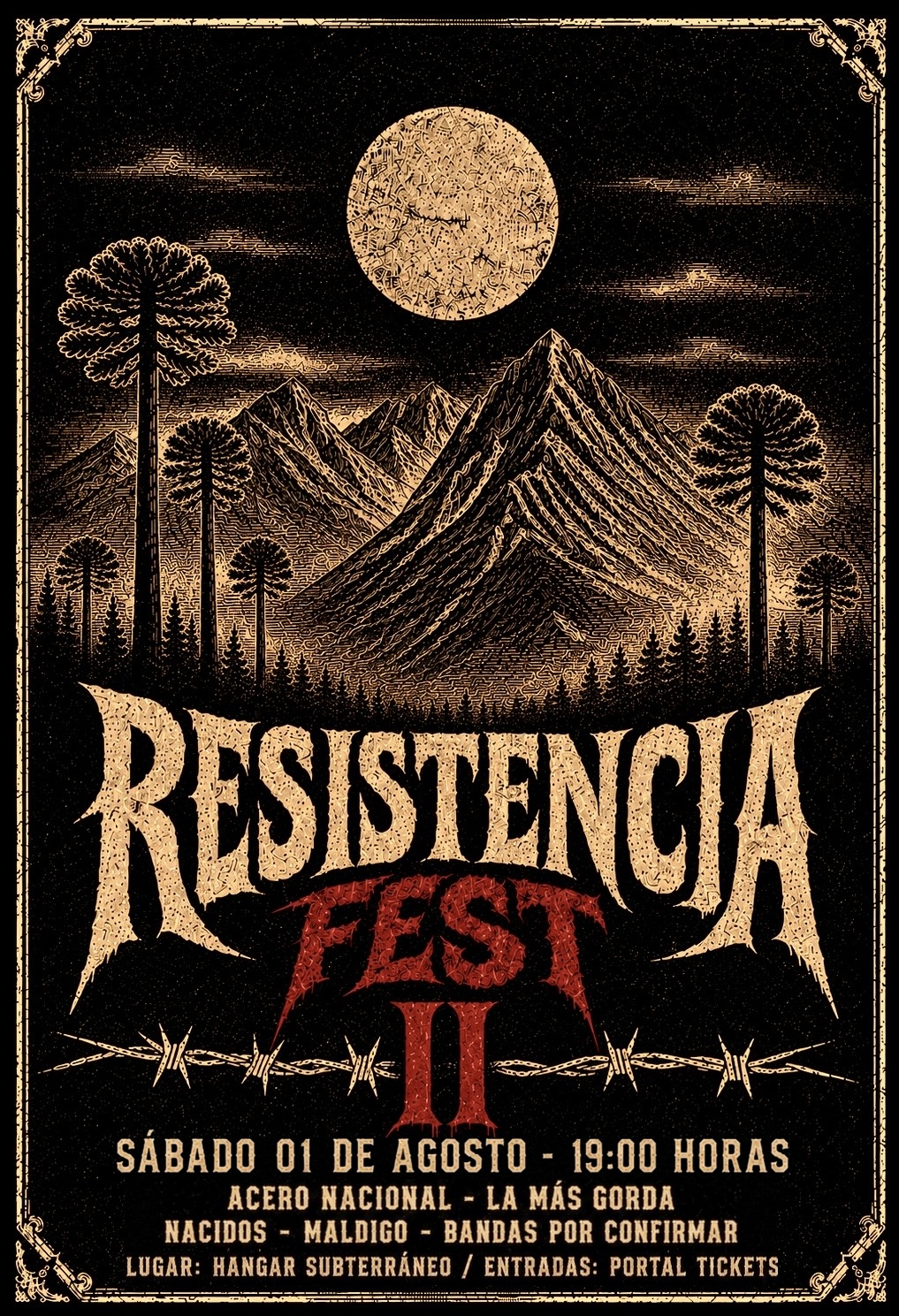 Se anuncia Resistencia Fest II: Acero Nacional, La Más Gorda y más
